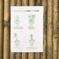 Brown Box Collection: 5 Seed Paper Pencils + 1 Seed Diary + 1 Seed ball