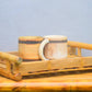 BAMBOO TRAY WITH SET OF 2 COFFEE MUG