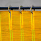 3 PANEL BAMBOO CURTAINS YELLOW