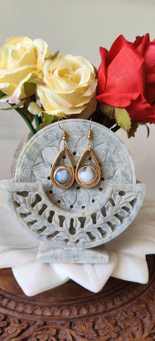 Bamboo Weaved Earrings