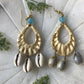 Bamboo Drop Sea Shells Earrings