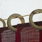 3 PANEL BAMBOO CURTAINS MAROON