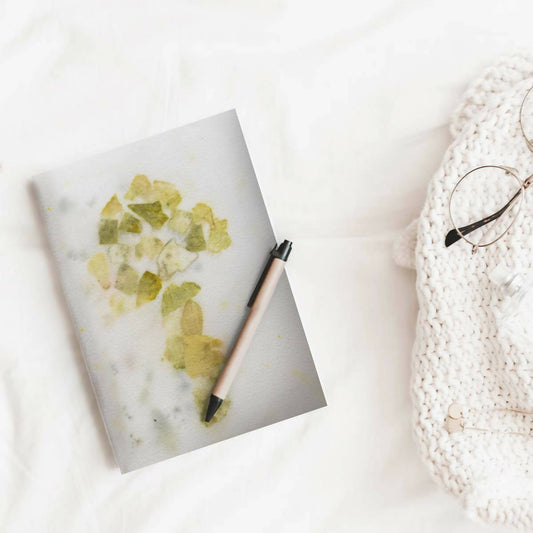 Eco-printed Handmade Journal - Tree Print