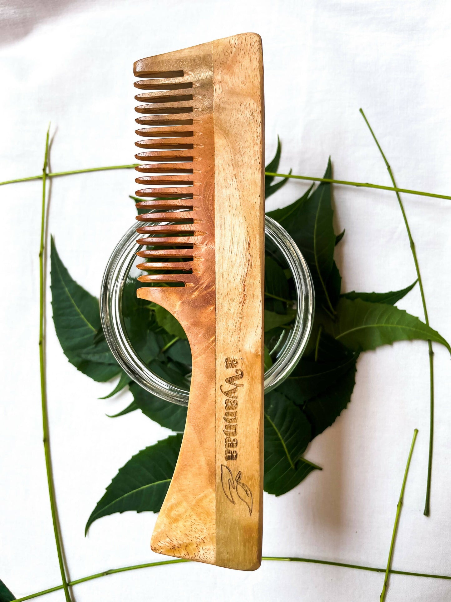 Neem Handle Comb